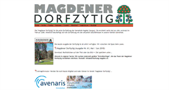 Desktop Screenshot of dorfzeitung-magden.ch